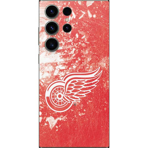 NHL Detroit Red Wings Frozen Galaxy S25 Ultra Skin